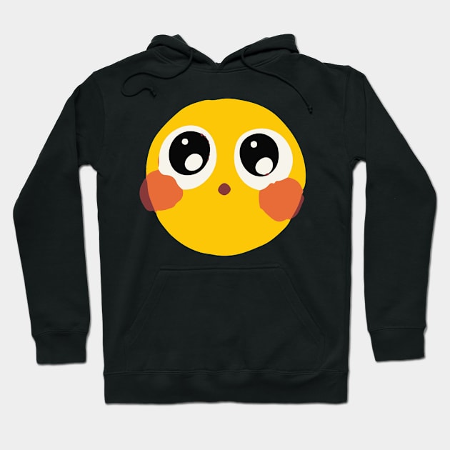 Cute Face Hoodie by Joker & Angel